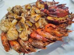 comer marisco en gijon marisqueria poniente