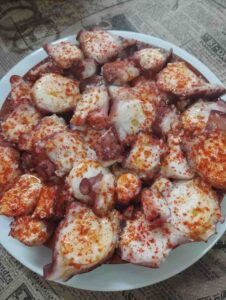 comer pulpo en gijon bar folgueira