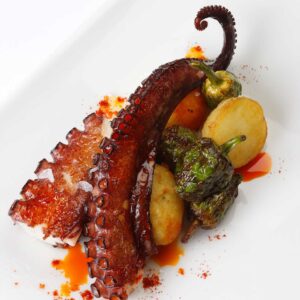 comer pulpo en gijon la pondal