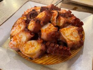 tierras gallegas comer pulpo en gijón