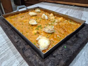 sidreria el requexu comer paella en gijon