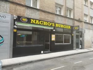 nachos smash burger en gijon