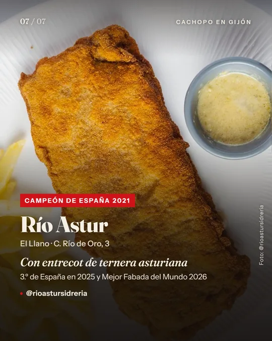 Río Astur, en El Llano: campeón de España 2021
